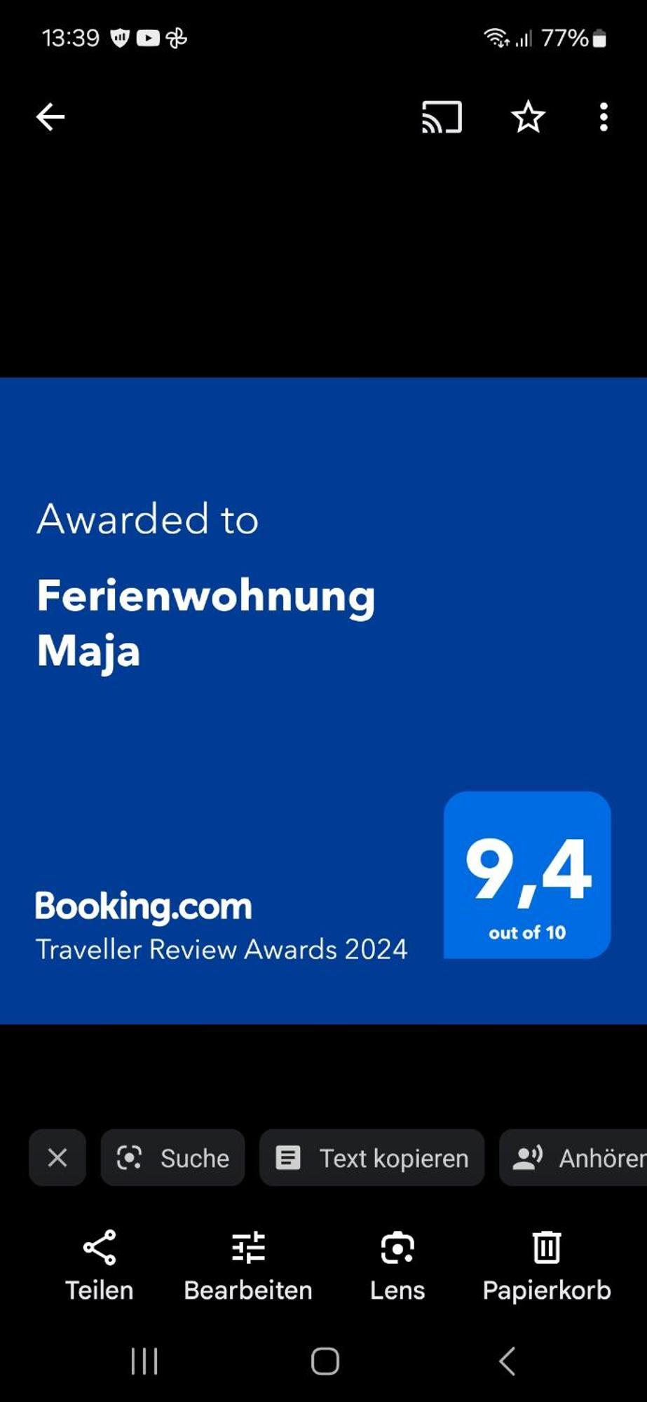 Ferienwohnung Maja 瓦德奇 外观 照片